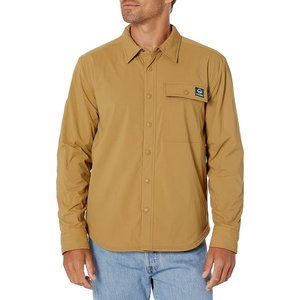 NWT Mens Size Small Wolverine Tan Guide Eco Fleece Lined Pocket Shirt Jacket